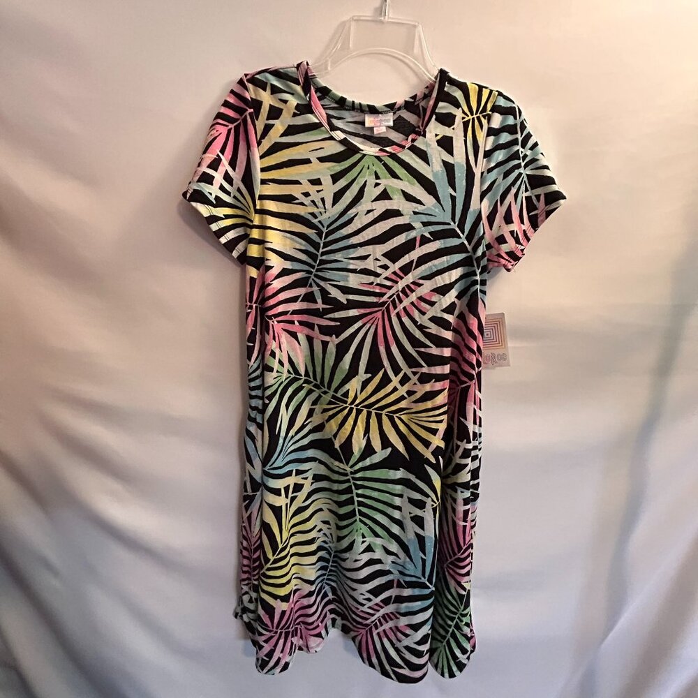 LuLaRoe A Line Multi Color Dress NWT Size Small